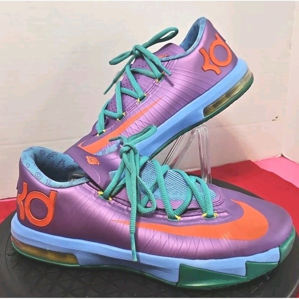 Nike KD Kevin Durant VI 6 Rugrats Size‎ US 4.5Y Sneakers Shoes 599477-500 2013